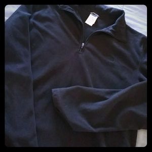 Black North Face sweater